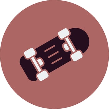 Skateboard Vector Icon