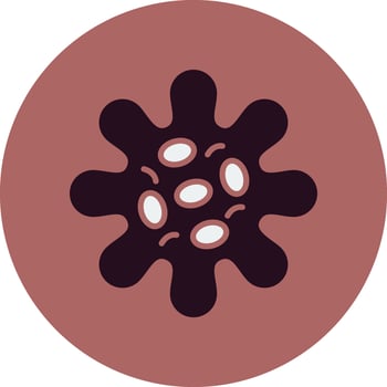 Rotavirus Vector Icon