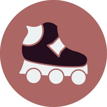 Roller Skate Vector Icon