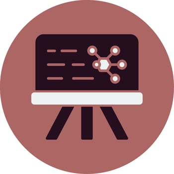 Science Presentation Vector Icon