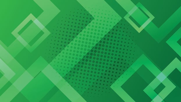 Free vector green geometric abstract background