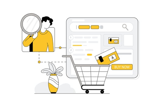 Effective SEO Optimization Vectors Illustration Flat
