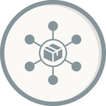 Distribution Center Vector Icon