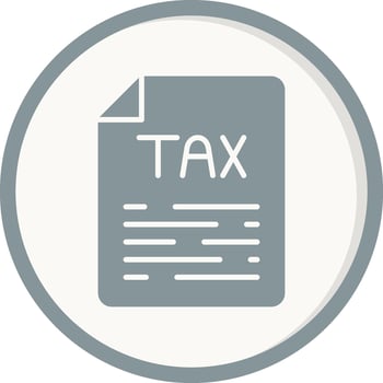 Tax Vector Icon