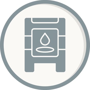 Wet Floor Vector Icon