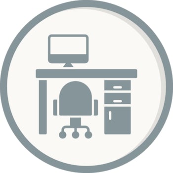 Workplace Vector Icon