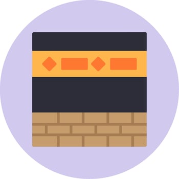 Kaaba Vector Icon