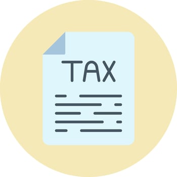 Tax Vector Icon