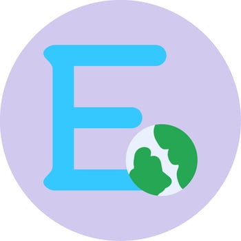 Capital E Vector Icon