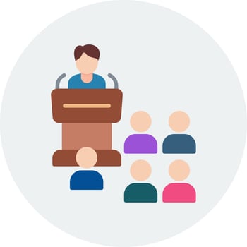 Conference Vector Icon