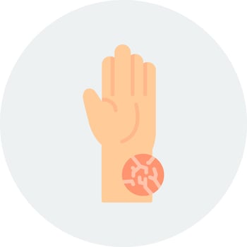 Dry Skin Vector Icon
