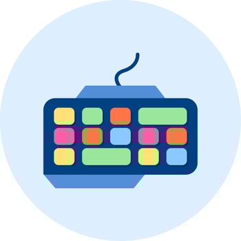 Keyboard Vector Icon