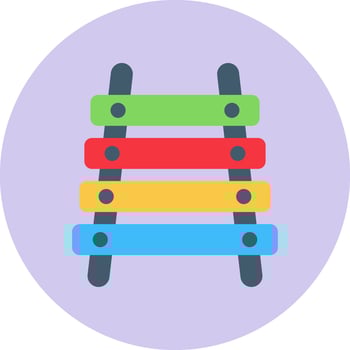 Xylophone Vector Icon