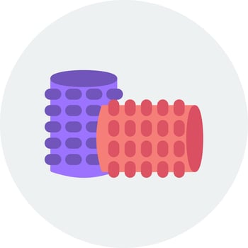 Hair Roller Vector Icon