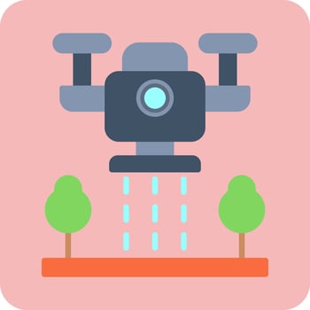 Smart Farm Vector Icon