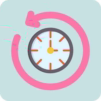 Retrospective Vector Icon