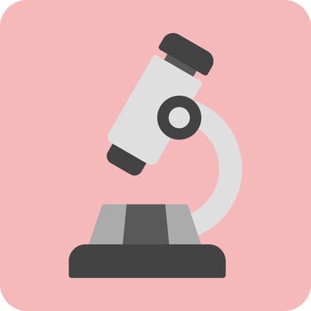 Microscope Vector Icon