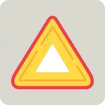 Hazard Vector Icon