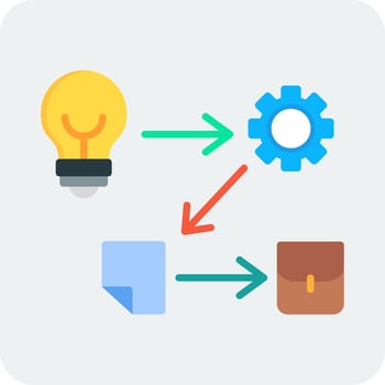 Process Vector Icon