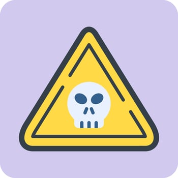 Danger Sign Vector Icon