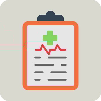 Medical Report Vector Icon