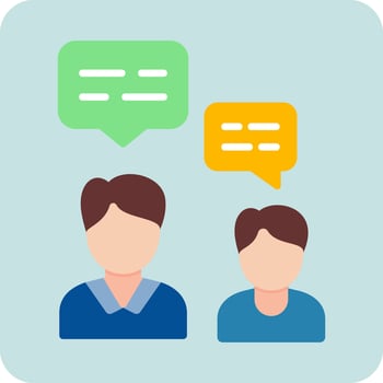 Talk Vector Icon