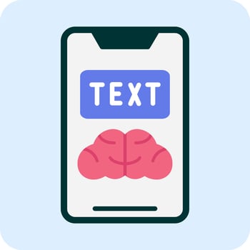 Text Vector Icon