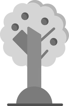Olive Tree Vector Icon