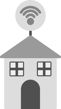 Smart House Vector Icon