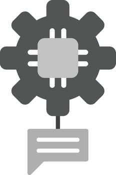 Natural Language Processing Vector Icon
