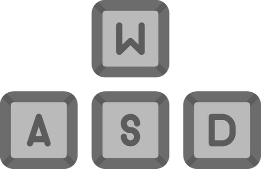 Keyboard Button Vector Icon