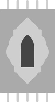 Prayer Rug Vector Icon