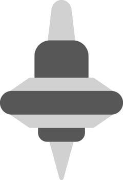 Spinning Top Vector Icon