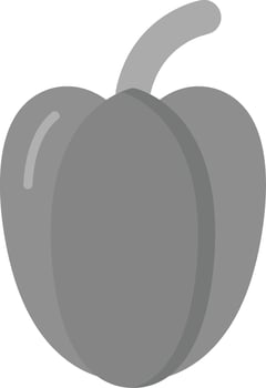 Red Pepper Vector Icon