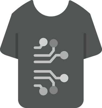 Smart Clothing Vector Icon