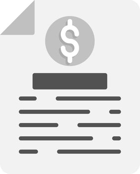 Bill Vector Icon