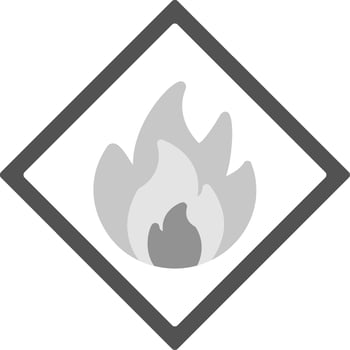 Flammable Vector Icon