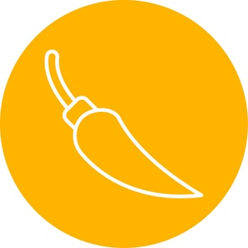 Chilli Pepper Vector Icon