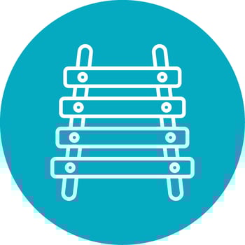 Xylophone Vector Icon