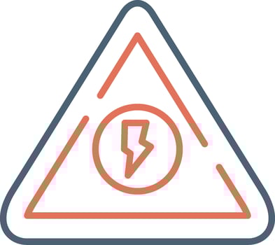 High Voltage Vector Icon