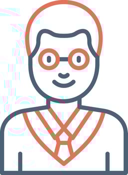 Professor Vector Icon