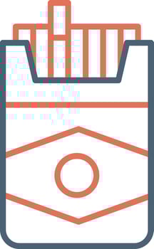 Cigarettes Vector Icon