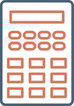 Calculate Vector Icon