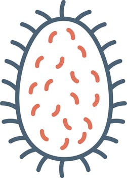 Rabies Lyssavirus Vector Icon