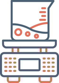 Chemical Weight Vector Icon