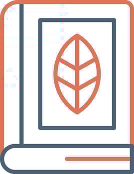 Biology Book Vector Icon