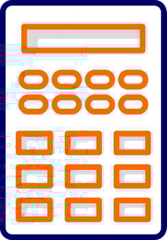 Calculate Vector Icon