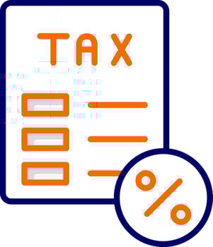 Tax Vector Icon