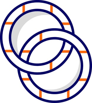 Hair Tie Vector Icon