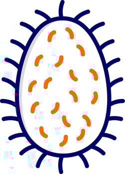 Rabies Lyssavirus Vector Icon